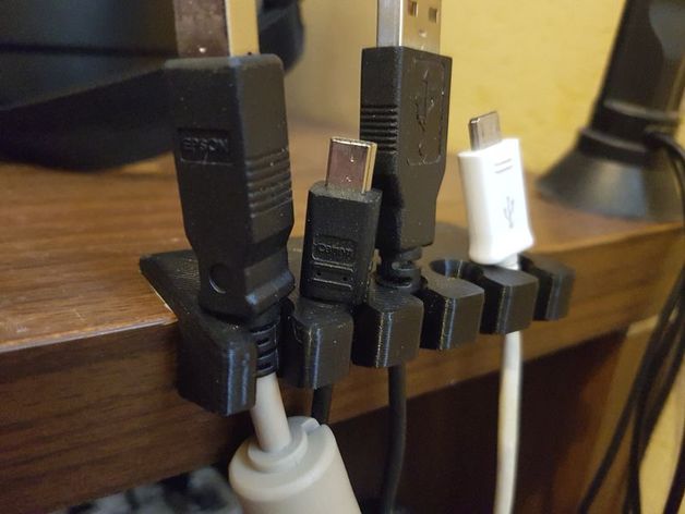 Support de cables USB