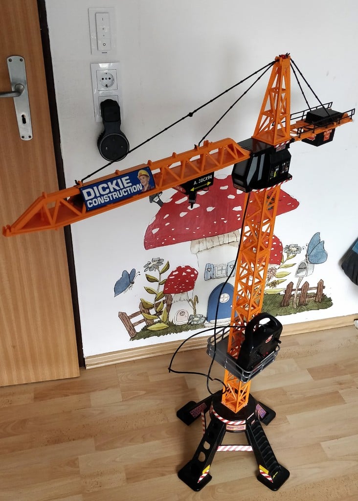 Dickie Toys - Mega Crane - Rotating Platform
