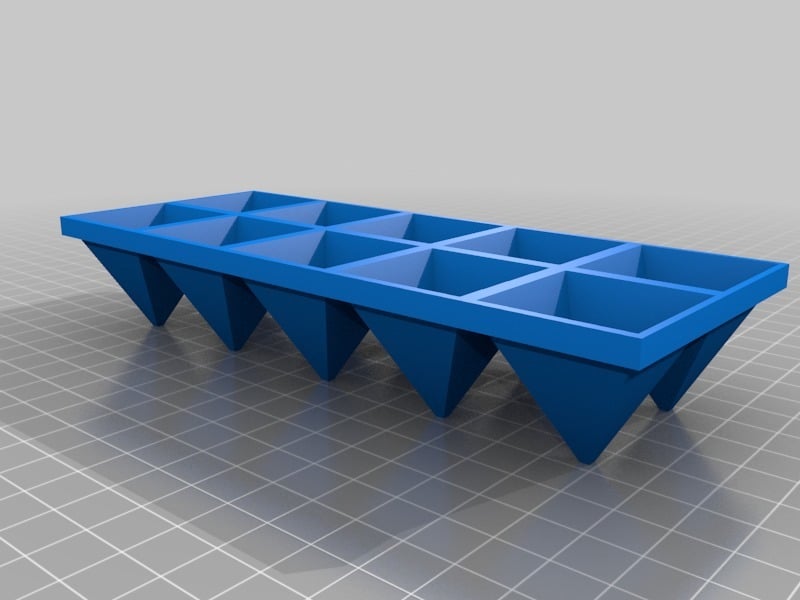 Ice box (ice tray pyramid)