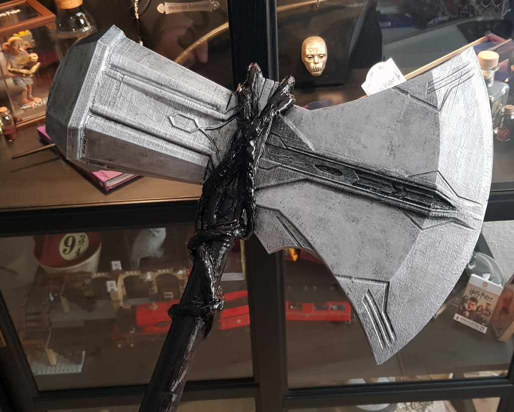 Stormbreaker - Thor's Axe from Infinity War for smaller printers