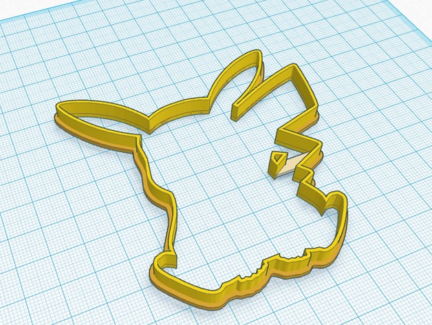 Pokemon Pikachu Cookie Shape Cutter