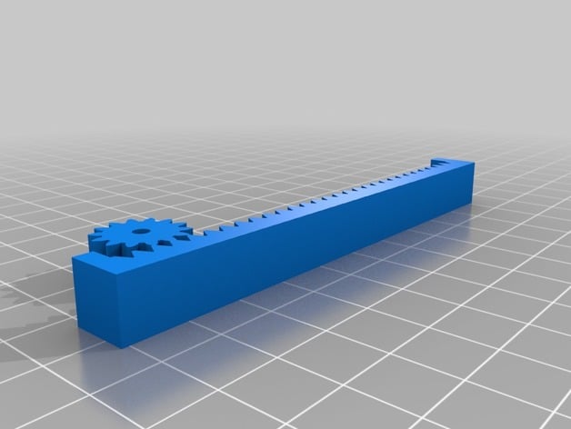 Openscad Rack Pinion Generator By Racatack Thingiverse