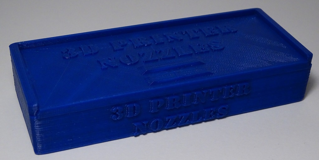 3D Printer Nozzle Box