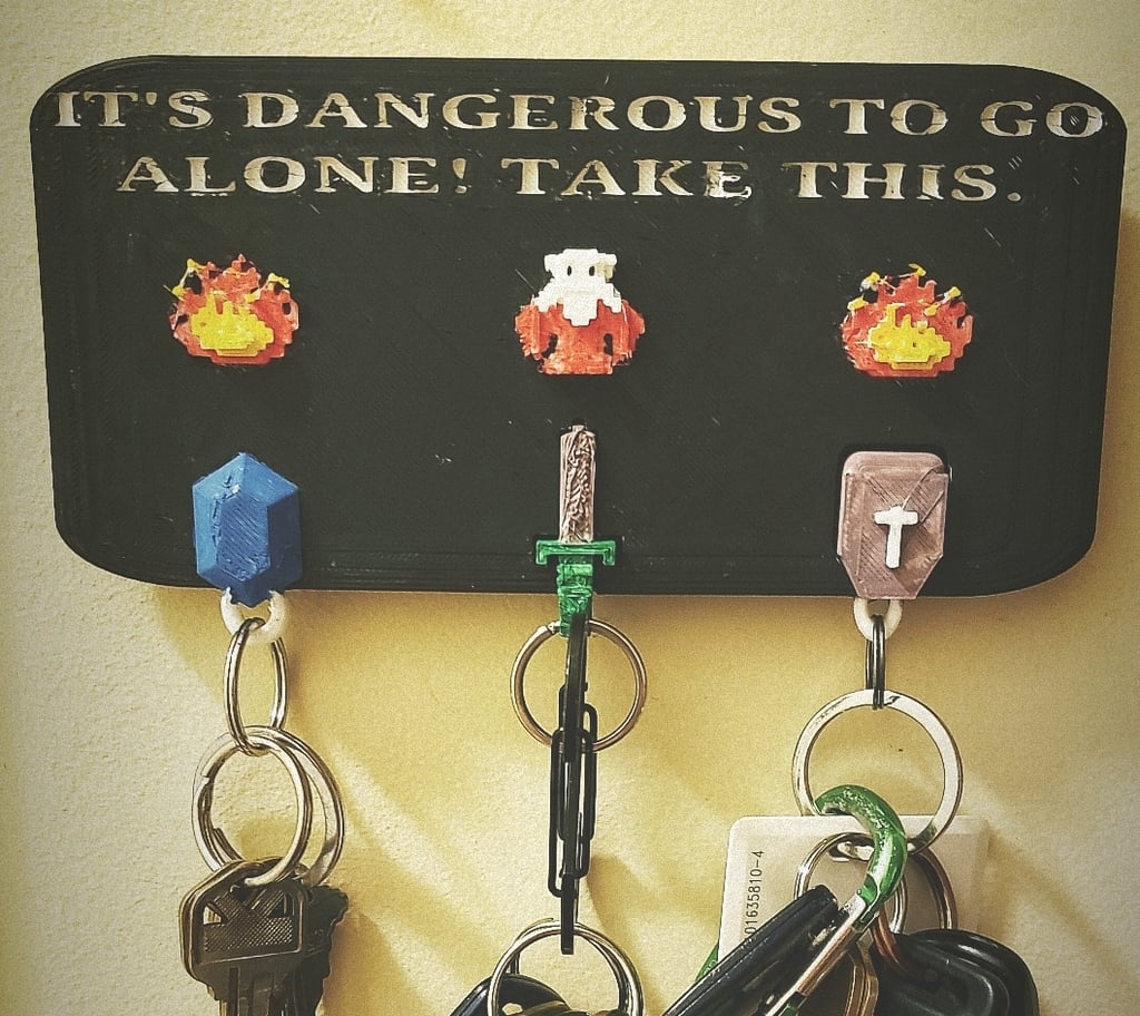 It's Dangerous to go alone! Take this. 