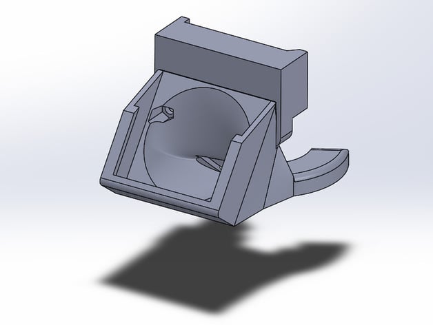Support and Fan duct for Solidoodle 4 (with new extruder)