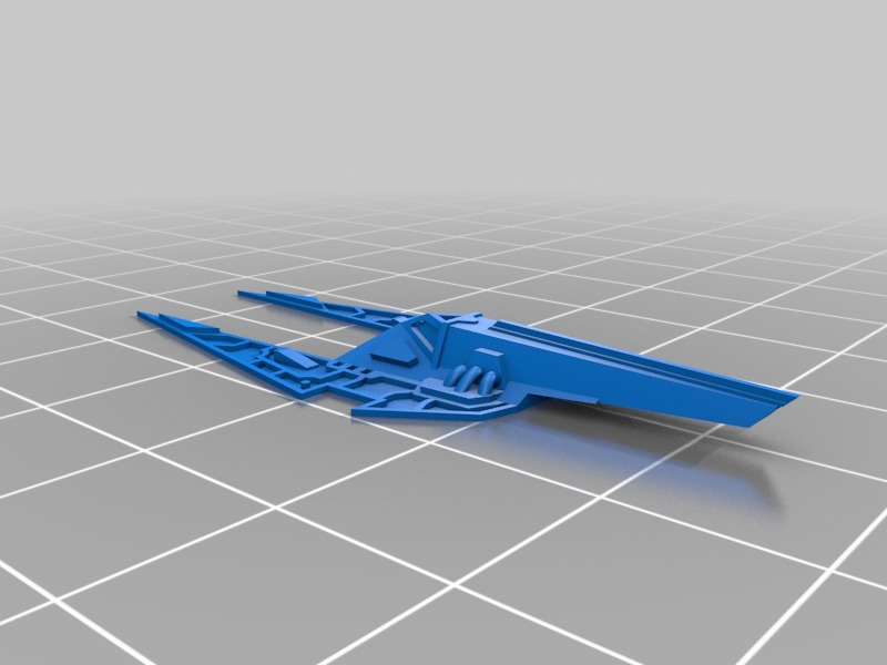 Ologhzul's Hellblade optimised for 3D printing