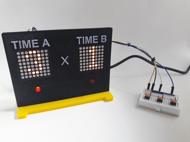 Electronic Scoreboard using Arduino