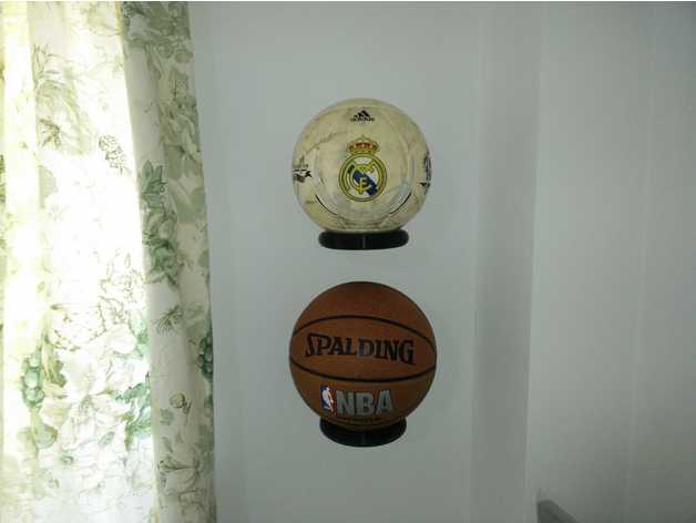 Support de rangement de basket-ball mural fer multi-usages pr¿¿sentoir de  Football support de balle gain d'espace d¿¿cor de salon nouveau