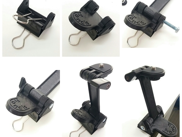 Table Clip-on Camera stand