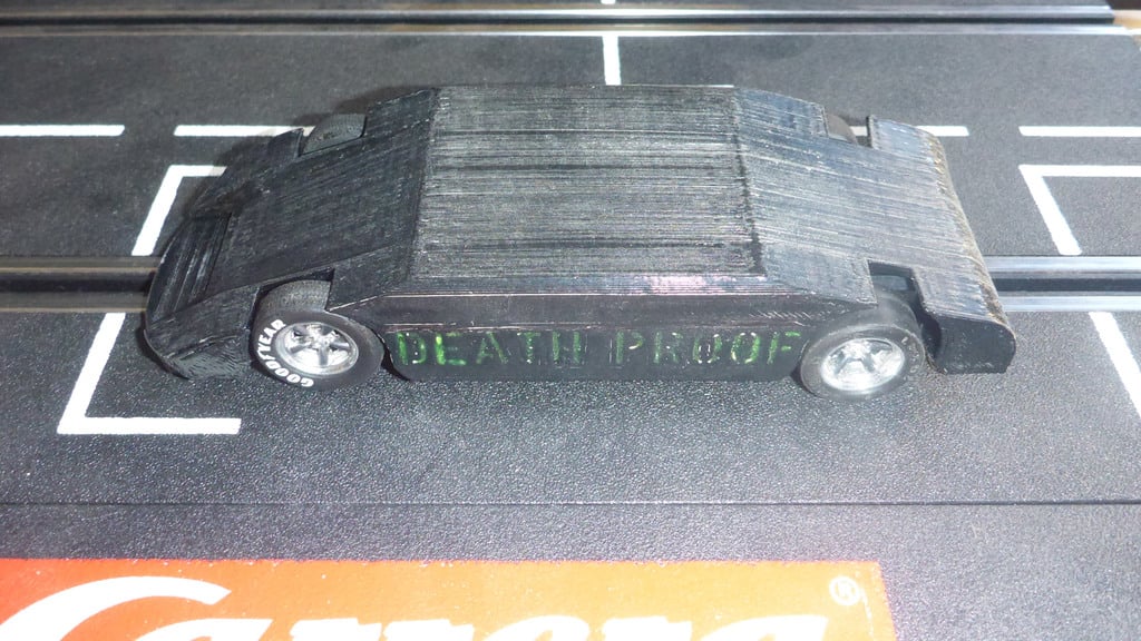Slot car chassis: DeathProof