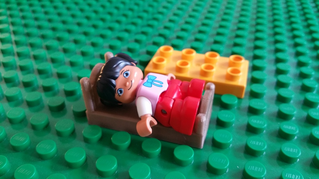 Doll Bed for LEGO® Duplo figures