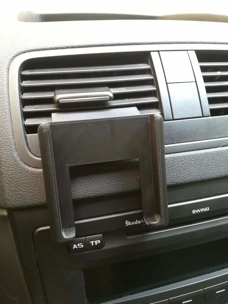 Simple car phone holder (vent)