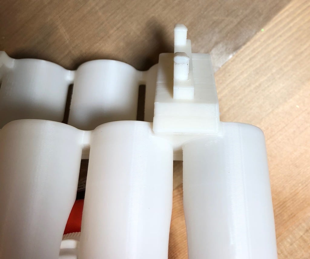 Peg board adapters for paint bottle holder