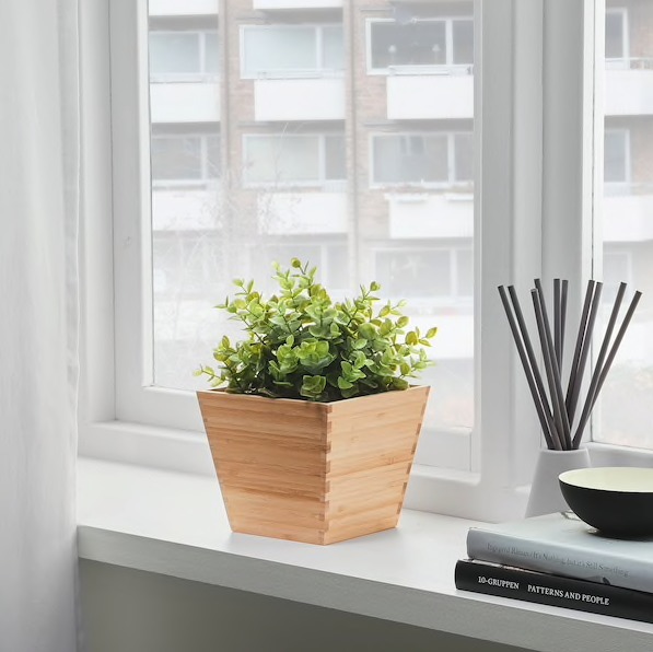 IKEA Vildapel Bamboo Pot Inner Sleeve