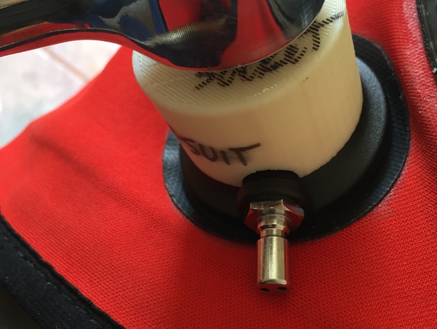 Scuba DUI Drysuit valve remover (Apeks valve)
