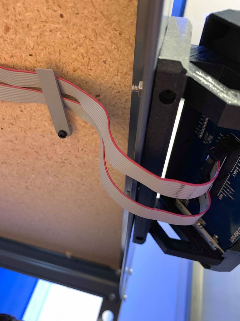 ribbon cable clip for prusa mk3