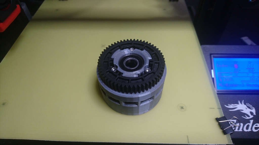 Track wheel for the RC Tank to use Traxxas 54T/Modul1 spurgear