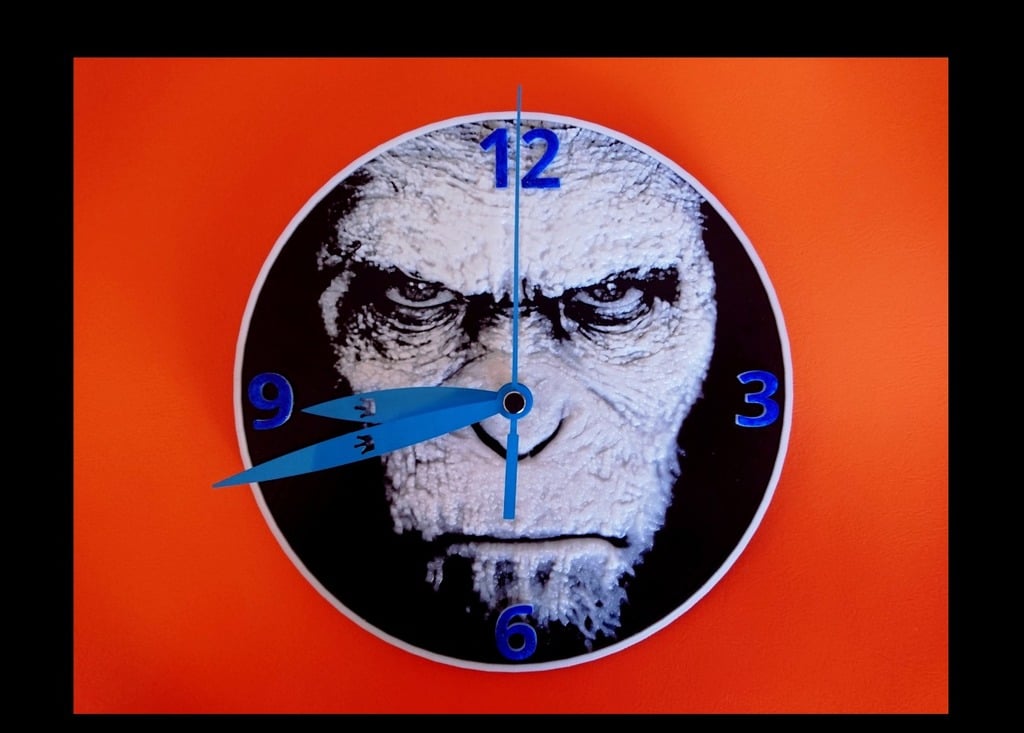 Reloj 3D El planeta de los simios