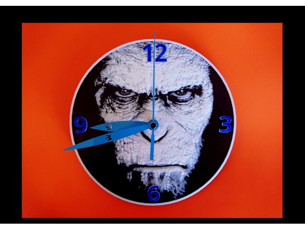 Reloj 3D El Planeta De Los Simios