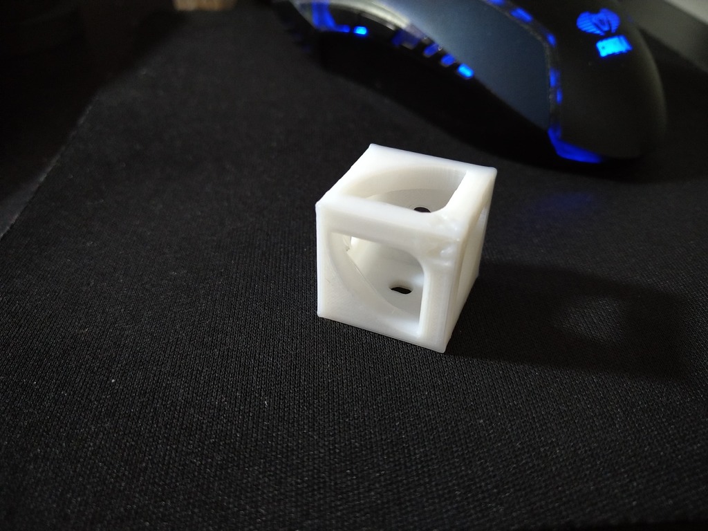 Test Cube Bracket (with design B, can be use as Corner Bracket)