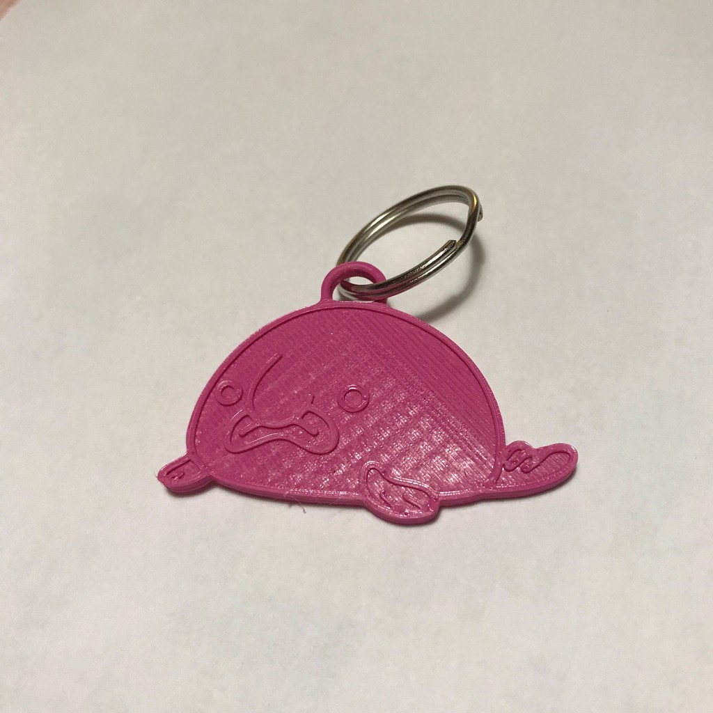 Blobfish Keychain