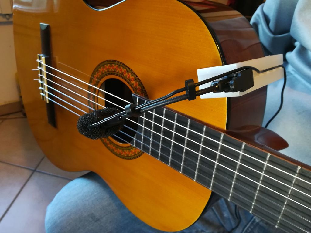 Classical Guitar Mic holder