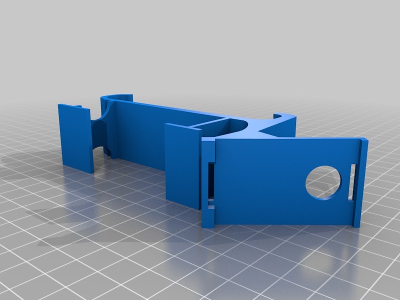 Switch - GameCube Controller Mount (original by KitCallen) to fit non-rounded adapter