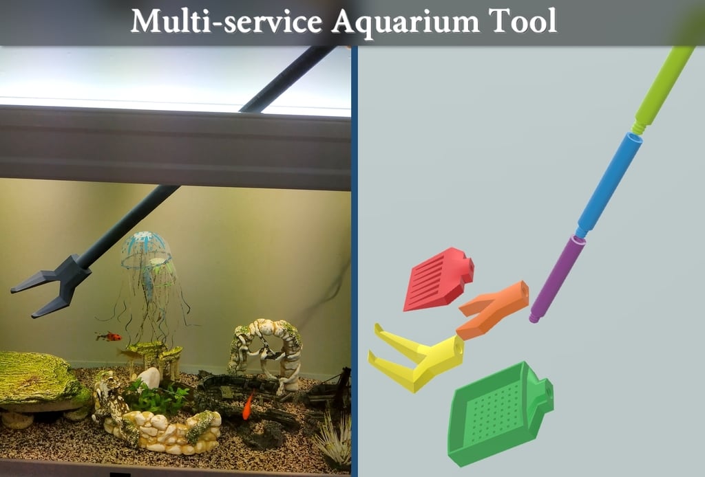Fish Tank / Aquarium multi-service tools