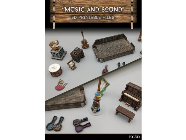 Image of Music and Sound - 28mm Gaming - Sample Items