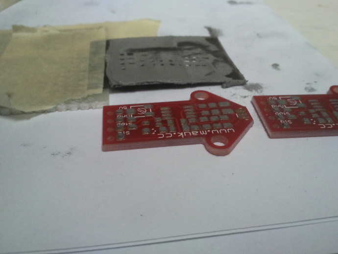 3D Printer PCB Stencil Paste