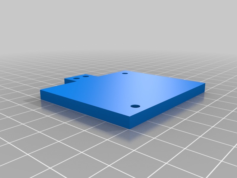 Anet A6 extruder fan mounting plate