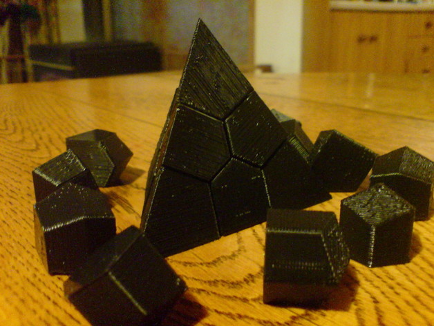 Face-centered Cubic Voroni Tetrahedron