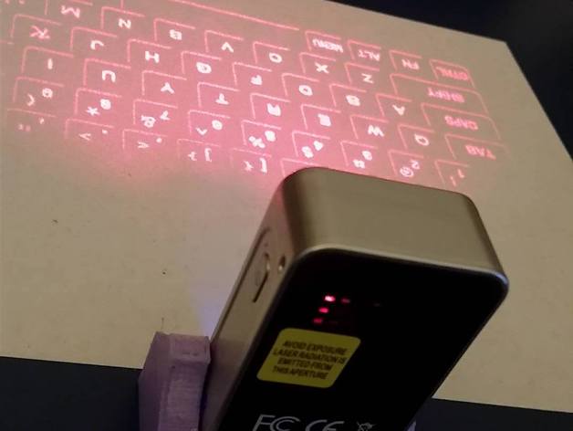 Bluetooth Laser Keyboard Stand