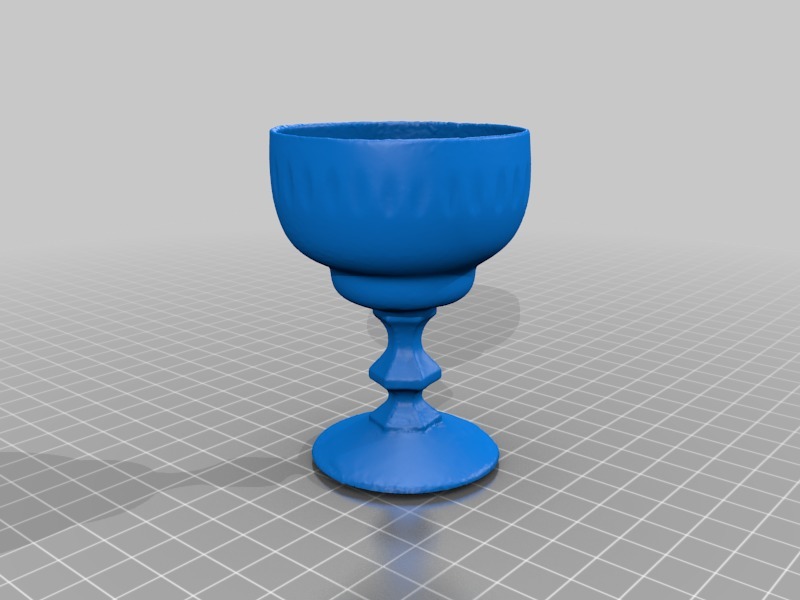 Ancient crystal Glas - 3D Scan