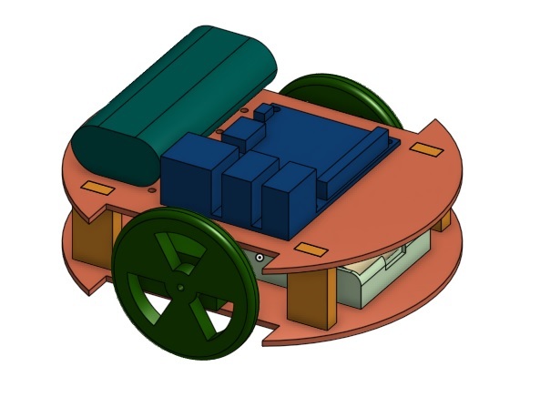 Raspberry Pi 3 bot chassis