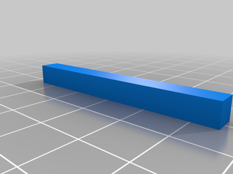 50x5x5mm rectangle customizable