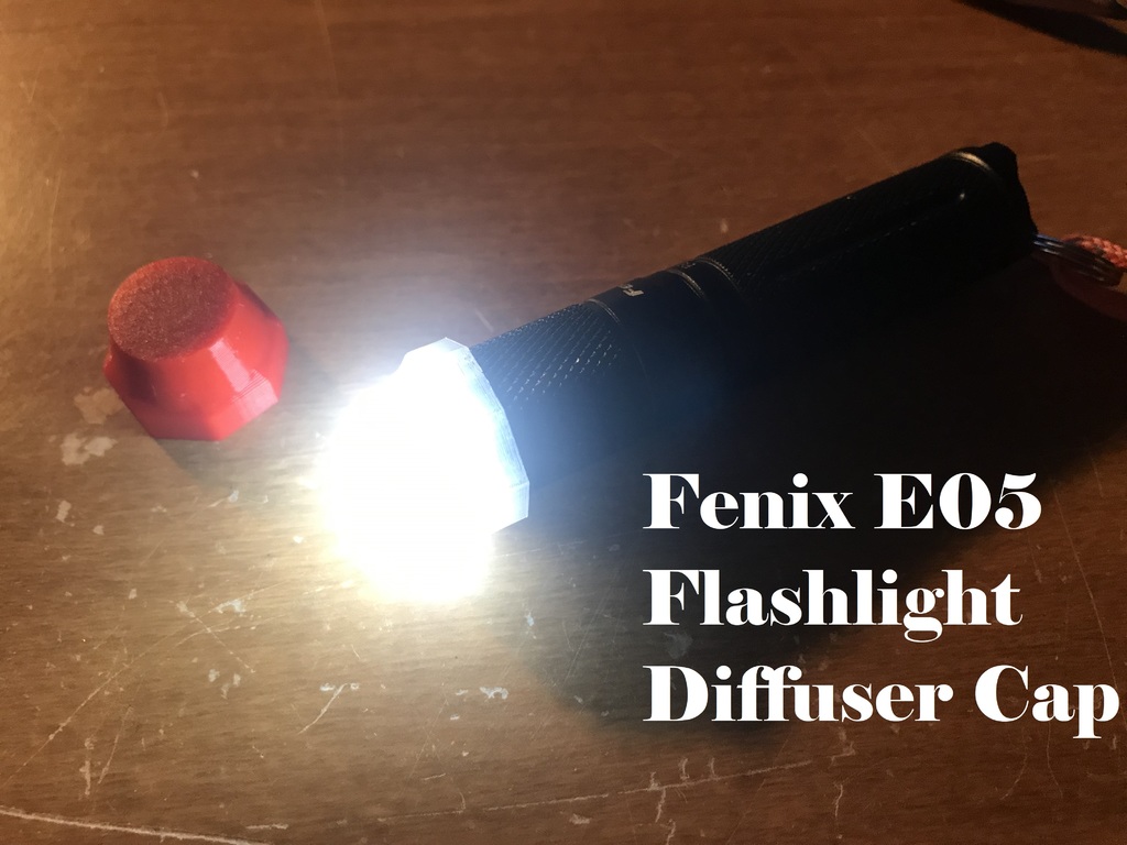Fenix E05 Flashlight Diffuser Cap 