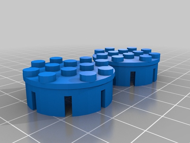 Dash and Dot Connector for Lego Mock Up Designs