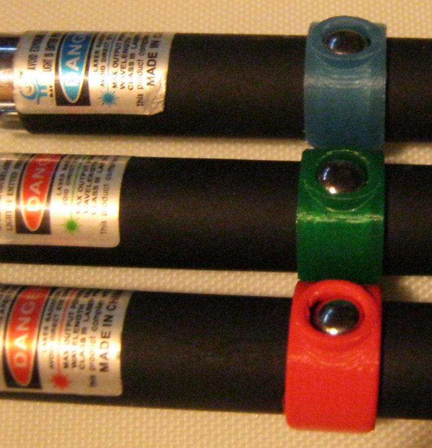 Laser pointer button guard