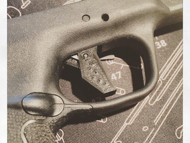M&P Shield 9/40 Flat trigger without Safety