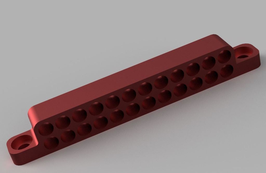 Mountable Cable Sleeving Comb