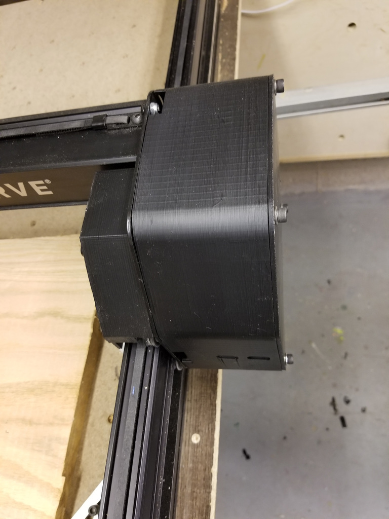 X-Carve V-Wheel and Motor Covers and Stepper Coolers - Remix