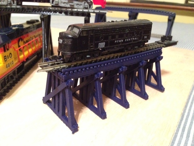Model railroad, Trestle