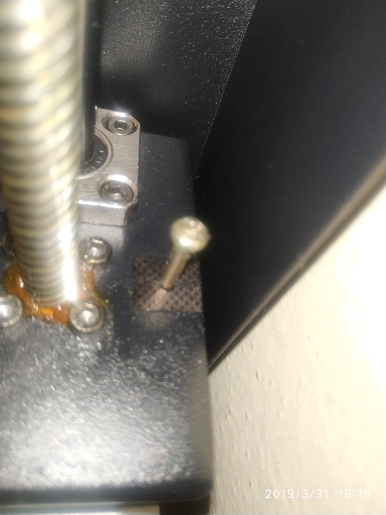 I3 Mega screw antivibration inserts