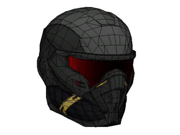 Crysis Warhead Nanosuite Head Hollowed