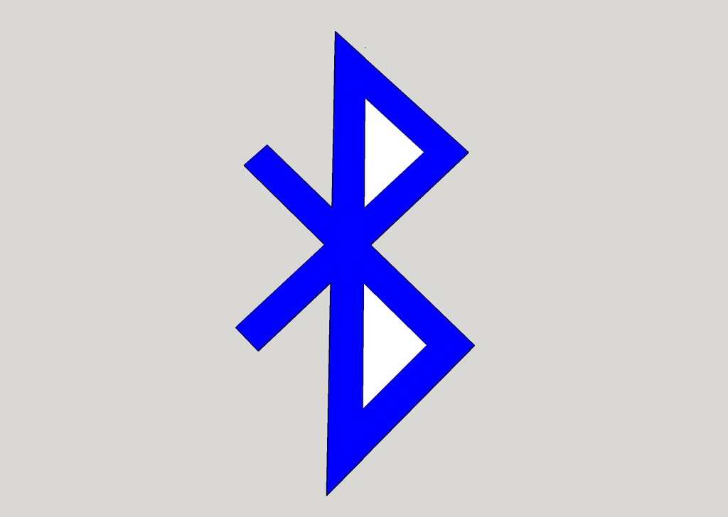 Bluetooth | Logo | DXF | SKP