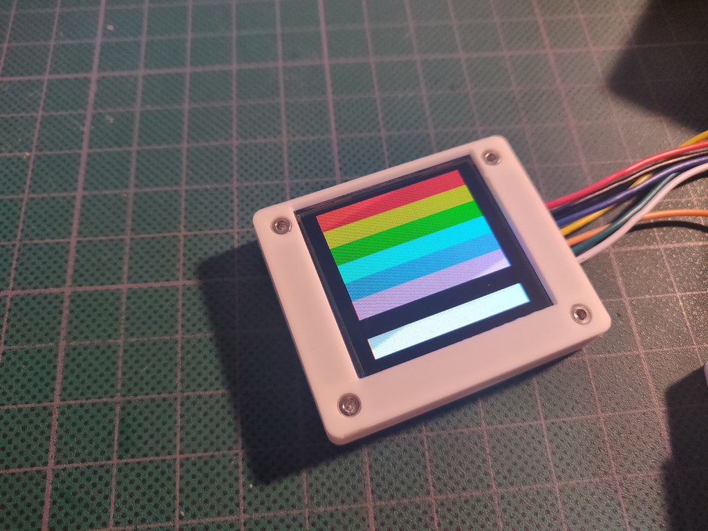 Waveshare 1.5 inch RGB OLED module Enclosure