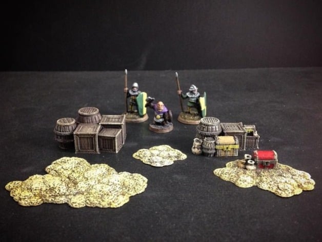 Image of Fantasy Loot Markers (15mm scale)