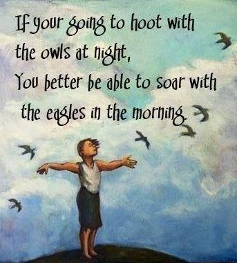 Motivational Quote - Hoot