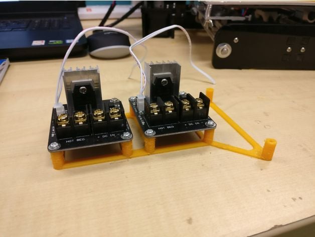 Anet A6 Dual Mosfet Holder